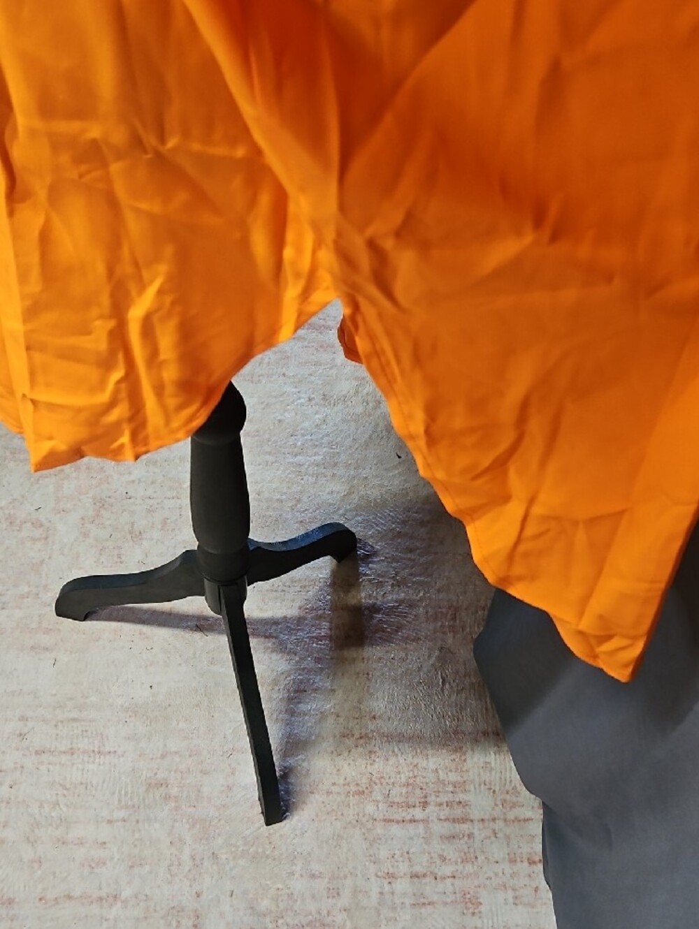 Unbranded Orange Button Up - Picture 3 of 5